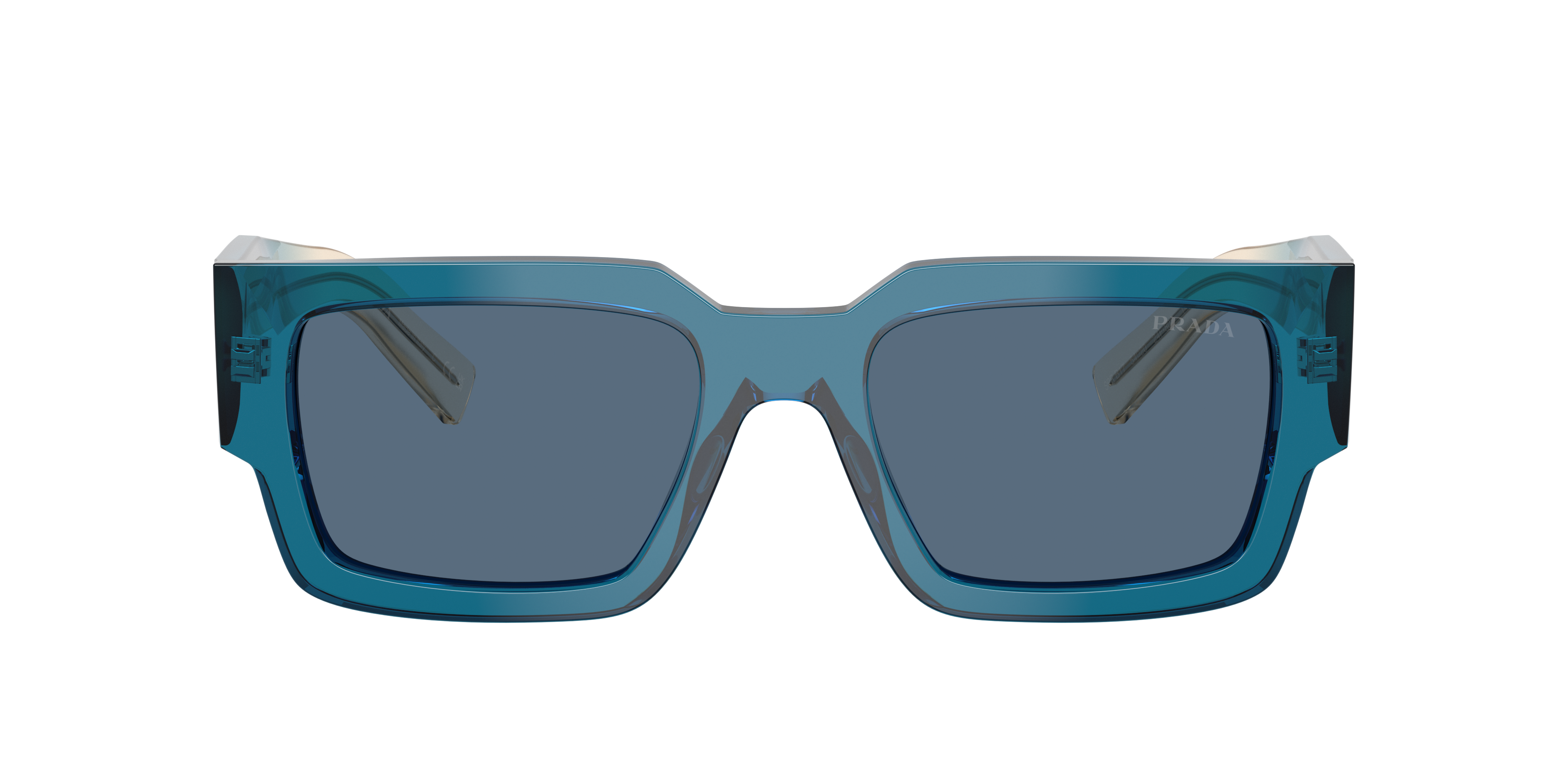 Prada PR B17S L (54 - 20) with Blue lenses and Blue frame