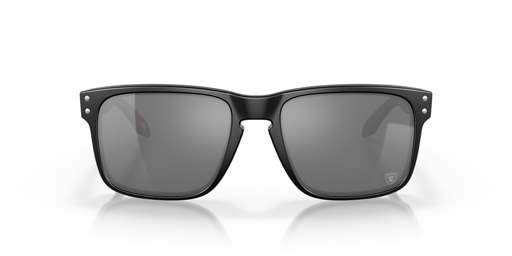 OAKLEY OO9102 Las Vegas Raiders Holbrook Matte Black - Men Sunglasses, Prizm Black Lens