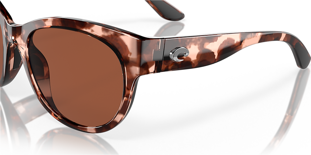 Costa Sunglasses Maya 06S9011-0555 Purple Round Frames with