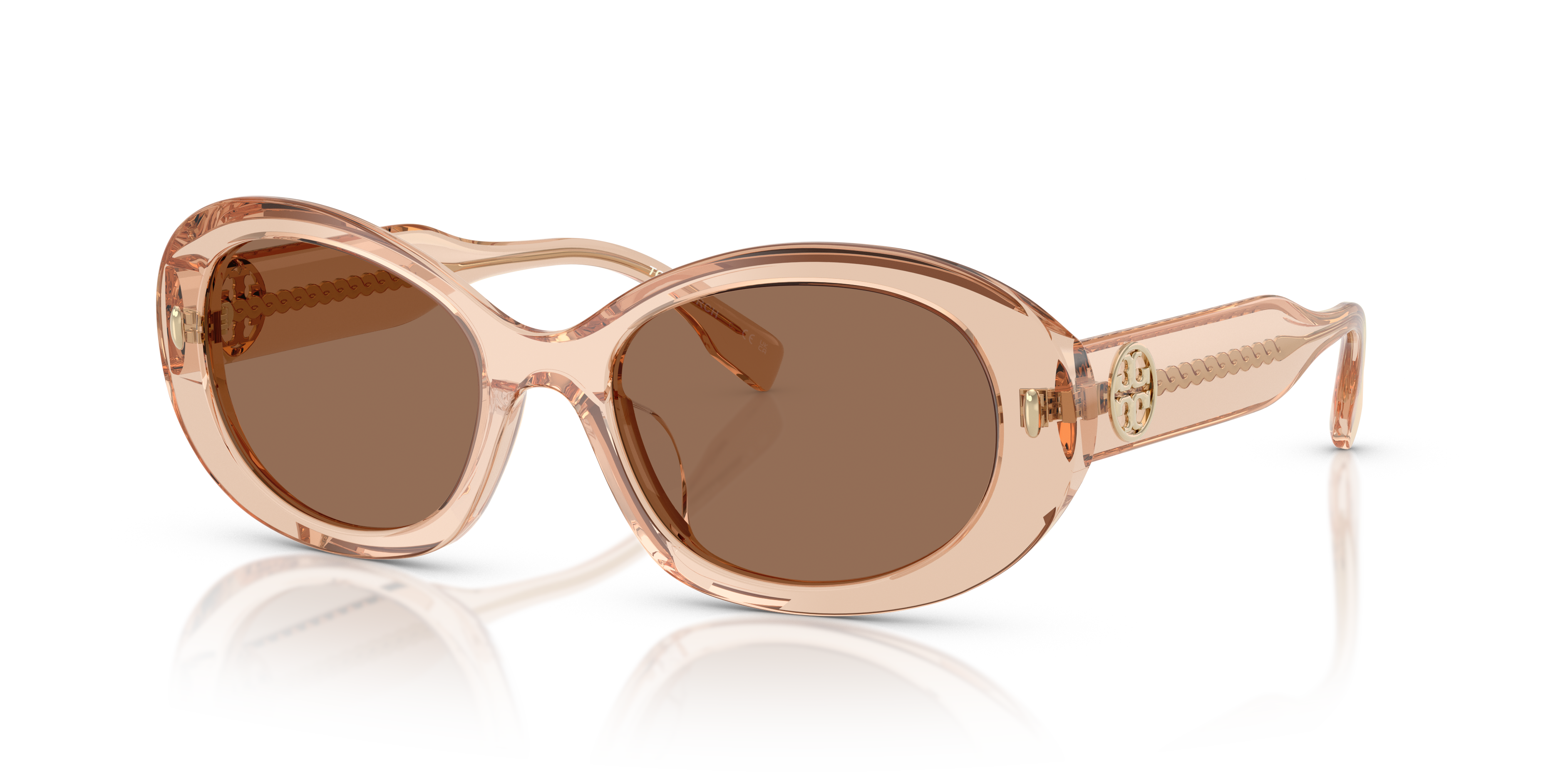 【TORY BURCH】 Tory Burch™ Miller TY7214U Oval Sunglasses | EyeOns.com