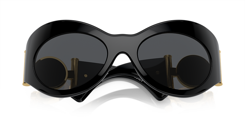 Versace VE4462 XL (58 - 20) with Grey lenses and Black frame  display picture 3