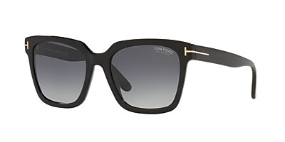 Tom Ford FT0952 55 Grau Polar & Glänzendes Schwarz Polarisiert 
