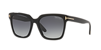 Tom Ford FT0952 XXL (55 - 19) with Grey lenses and Black