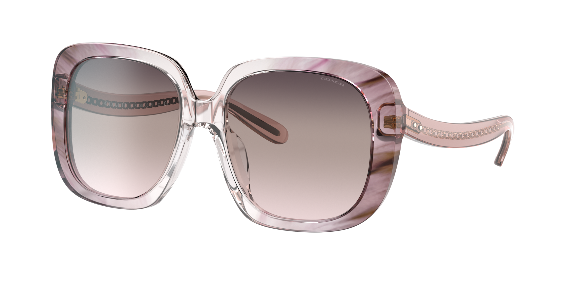 Coach HC8323U C6185 L (56 - 17) with Pink lenses and Pink  display picture 1