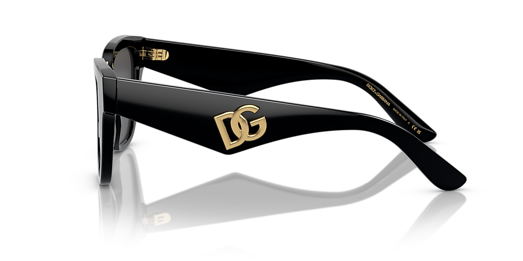 Dolce&Gabbana DG4437 M (51 - 20) with Grey lenses and Black