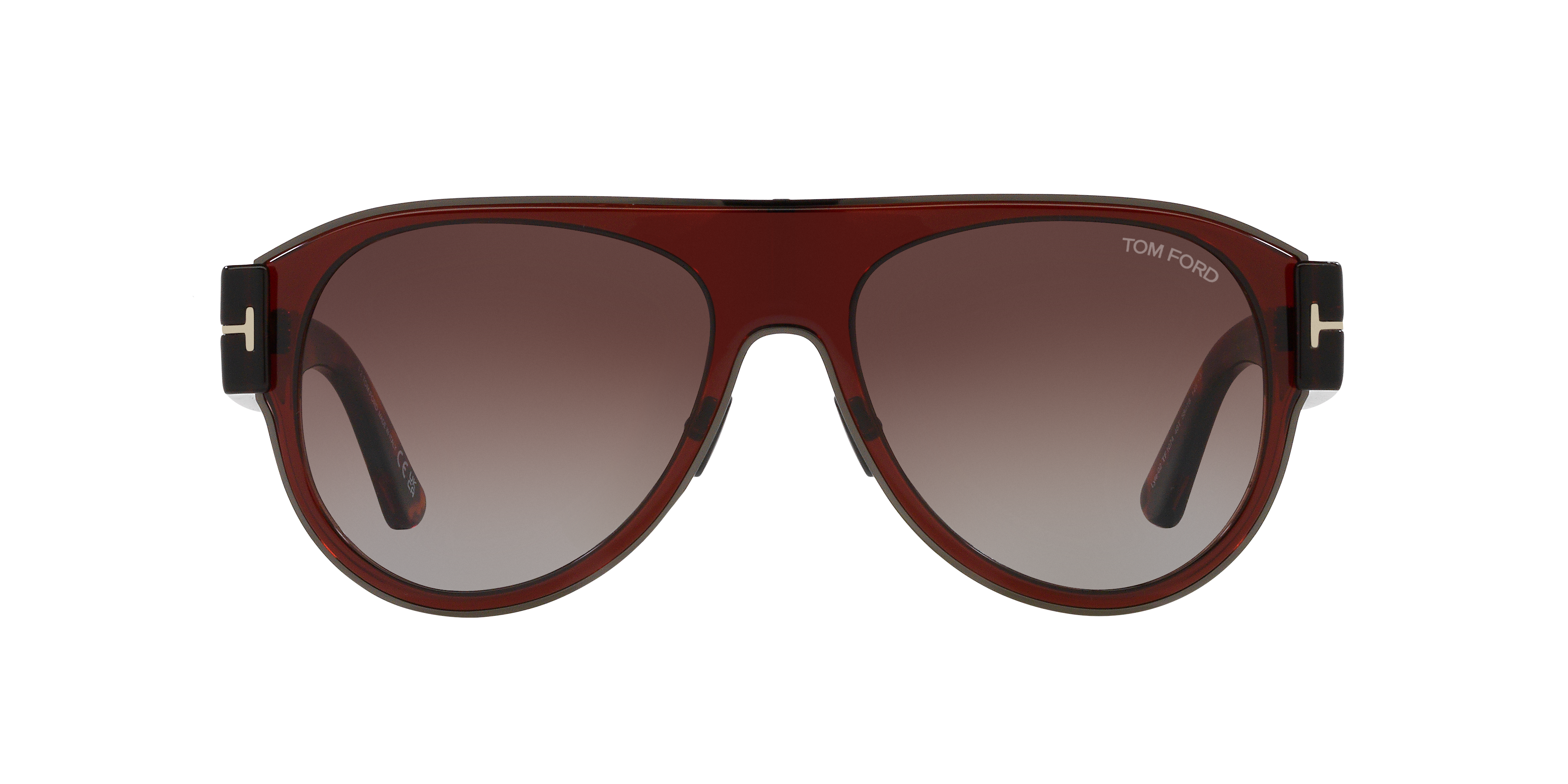 Tom Ford Unisex Sunglass Lyle In Brown