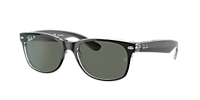 Ray-Ban RB2132 New Wayfarer Classic M (55 - 18) with Blue