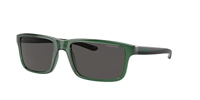 Arnette AN4322 Mwamba 57 Dark Grey & Green Sunglasses | Sunglass 