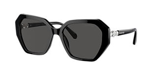 Swarovski SK6016 M (56 - 18) with Violet lenses and Beige