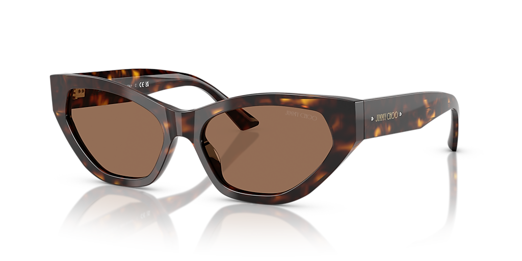 Jimmy Choo JC5022B M (55 - 16) with Brown lenses and Tortoise