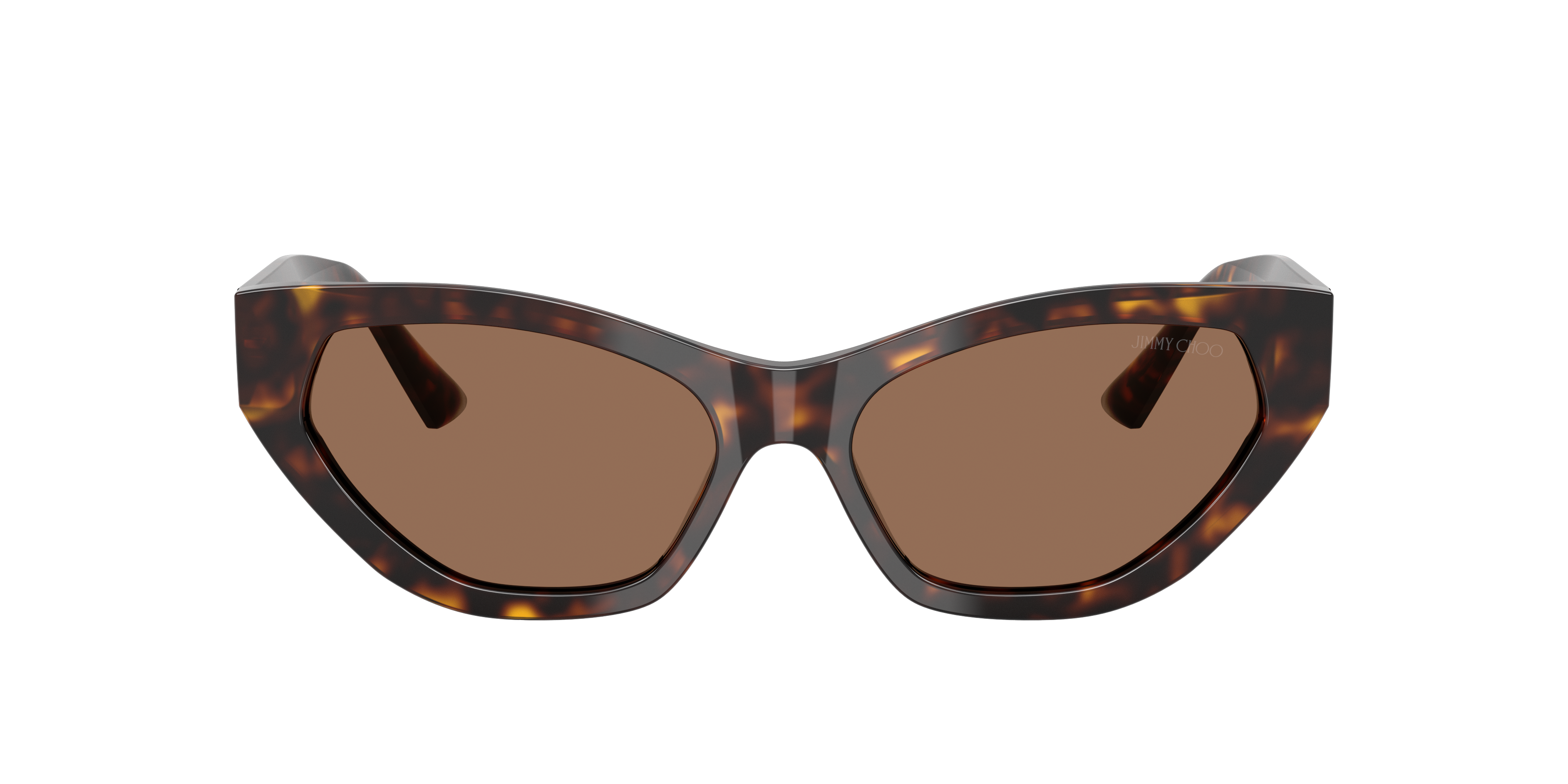 Jimmy Choo Acetate Jc5022b Sunglasses In Dark Brown