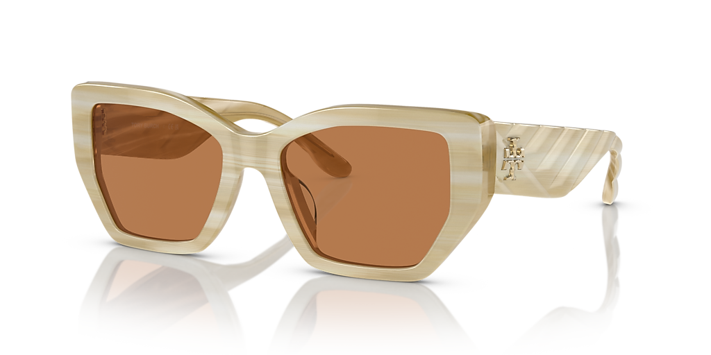 Tory Burch TY7187U M (53 - 18) with Brown lenses and Beige  display picture 3