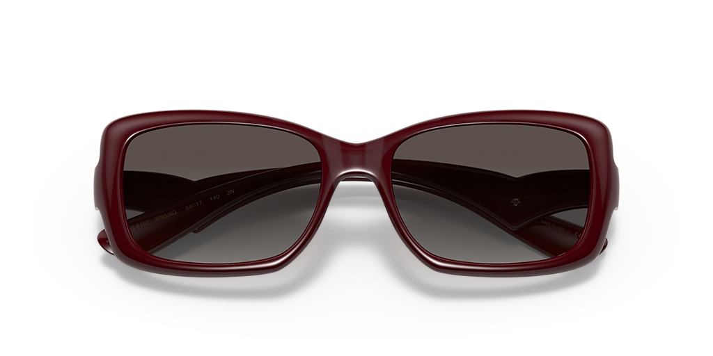DOLCE&GABBANA DG6152 Transparent Bordeaux - Women Luxury Sunglasses, Grey Gradient Lens