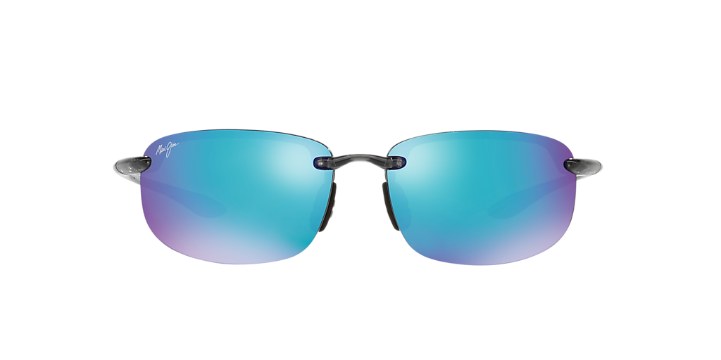 Maui Jim Hookipa XXL (64 - 17) with Blue lenses and Grey frame