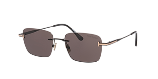 Tom Ford Ft0334 Dimitry M (59 - 14) with Blue lenses and Black