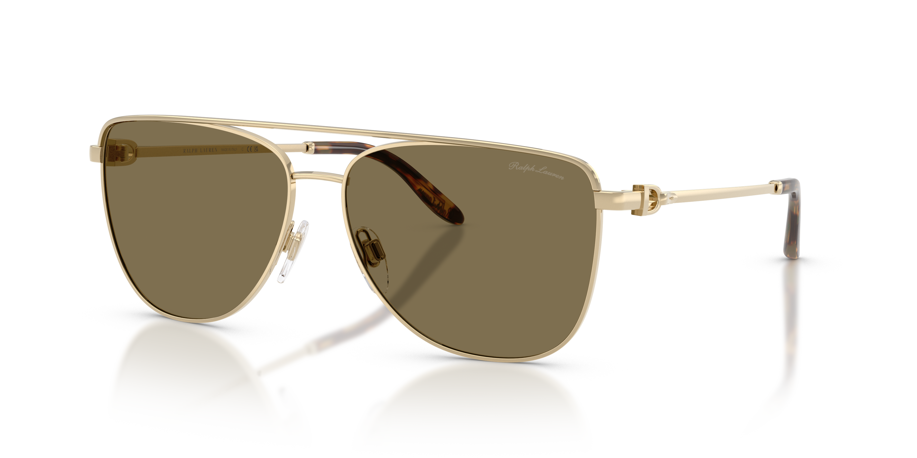 Ralph Lauren RL7096 L (59 - 14) with Brown lenses and Gold frame