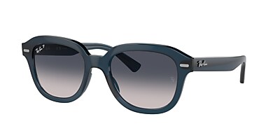 Ray-Ban RB4398 Erik 53 Green & Black Sunglasses | Sunglass Hut USA