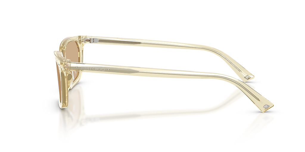 Jimmy Choo JC5050U S (55 - 16) com Lentes Amarelo e Armação
