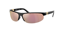 Miu Miu MU A02S M (70 - 14) with Grey lenses and Black frame