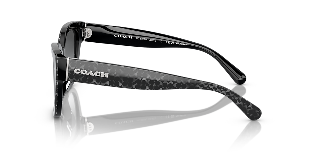Coach HC8379U CL920 M (54 - 19) with Grey lenses and Grey