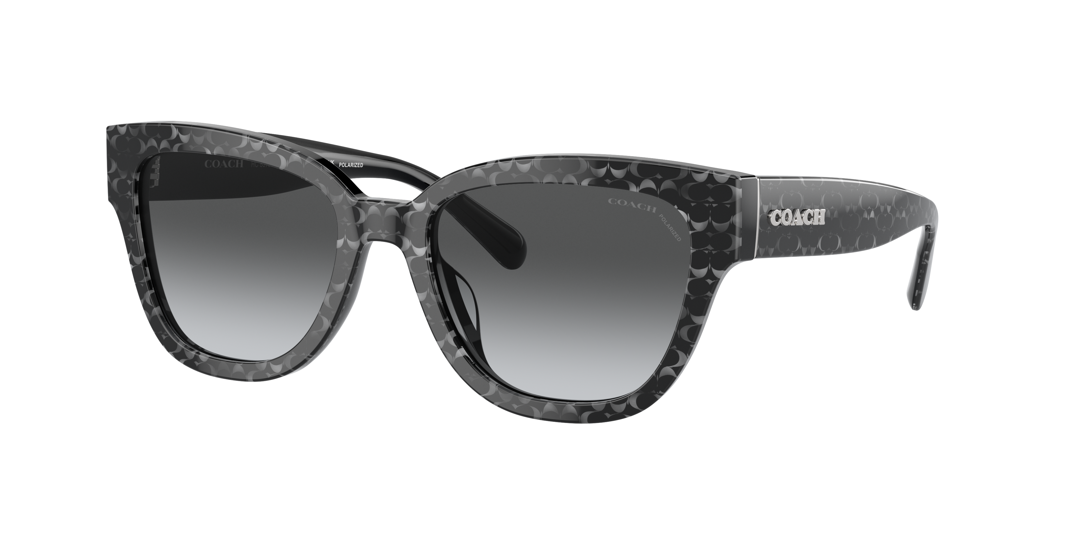 【送料,関税込】 COACH サングラス CL920 HC8379U Coach HC8379U CL920 M (54 - 19) with Grey lenses and Grey