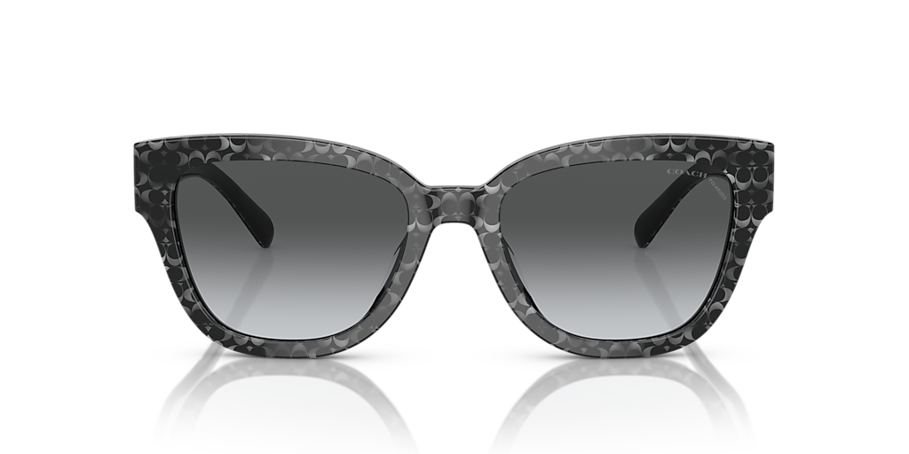 Coach HC8379U CL920 M (54 - 19) with Grey lenses and Grey
