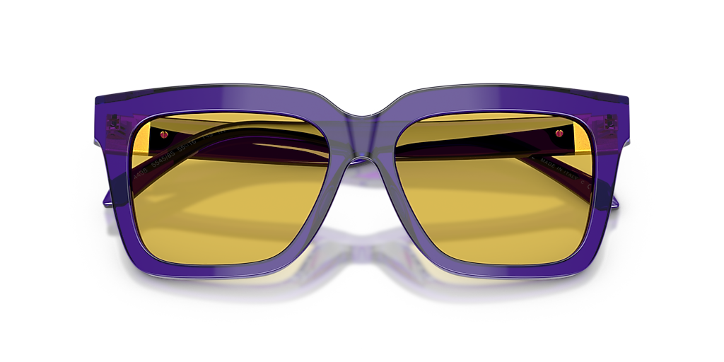 Versace VE4498 L (55 - 16) with Yellow lenses and Violet frame