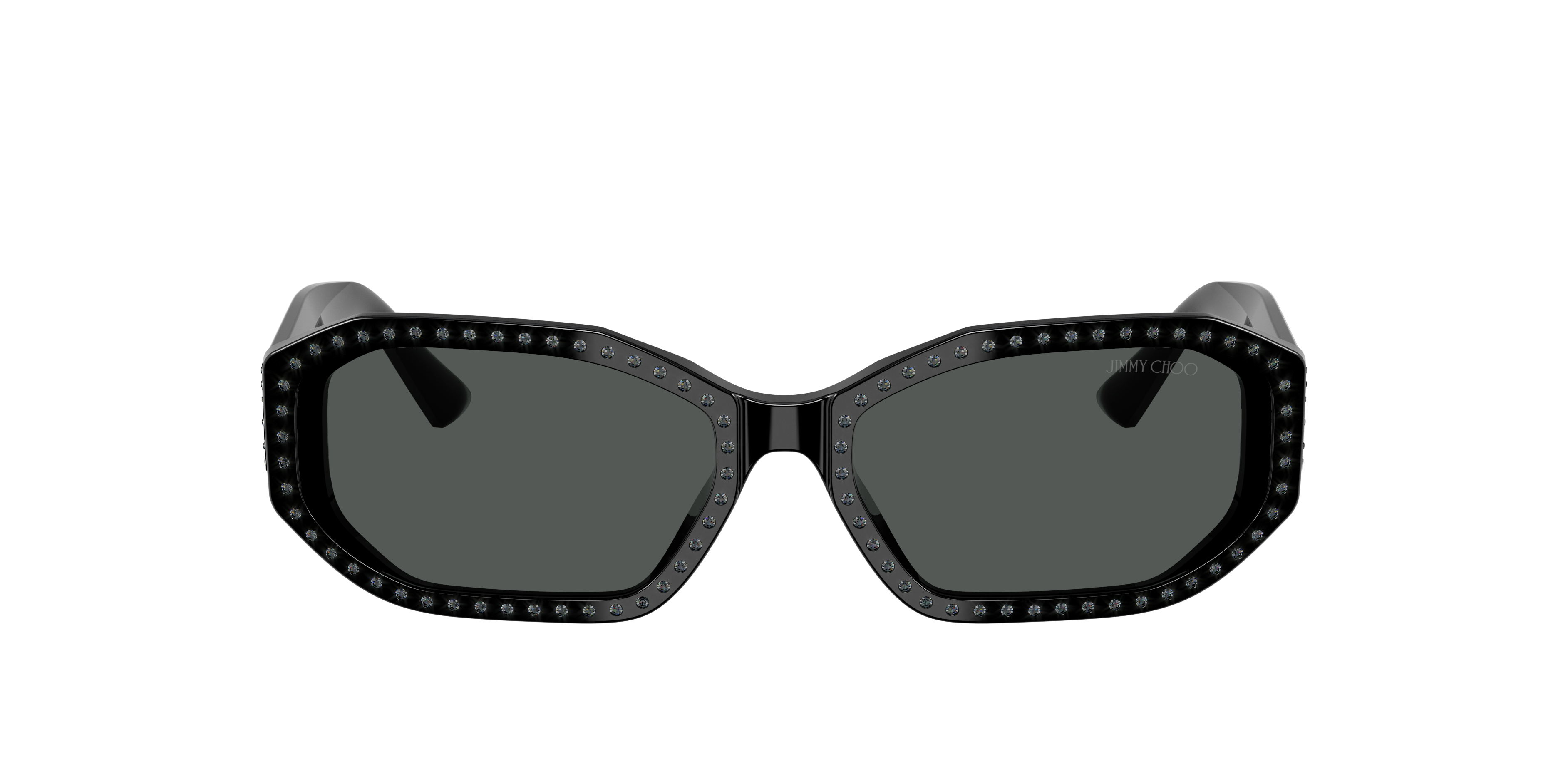 Jimmy Choo Woman Sunglass Jc5021bu In Dark Grey