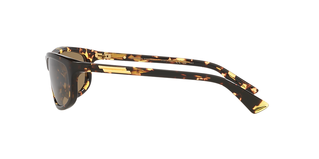 サングラス BOTTEGA VENETA Woman Sunglasses Brown BV1327S 002 Bottega Veneta BV1327S S (58 - 17) with Brown lenses and