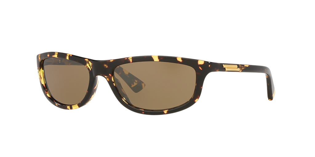 サングラス BOTTEGA VENETA Woman Sunglasses Brown BV1327S 002 Bottega Veneta BV1327S S (58 - 17) with Brown lenses and
