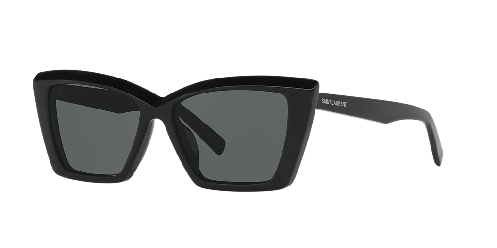送料関税込み★SAINT LAURENT★SL 657 キャットアイ・サングラス Saint Laurent SL 657 Sunglasses 001 Shiny Black - eye-oo.com