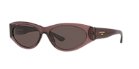 BALENCIAGA オハルフレムサンクラス BB0367S 003 Balenciaga BB0367S XL (60 - 17) with Brown lenses and