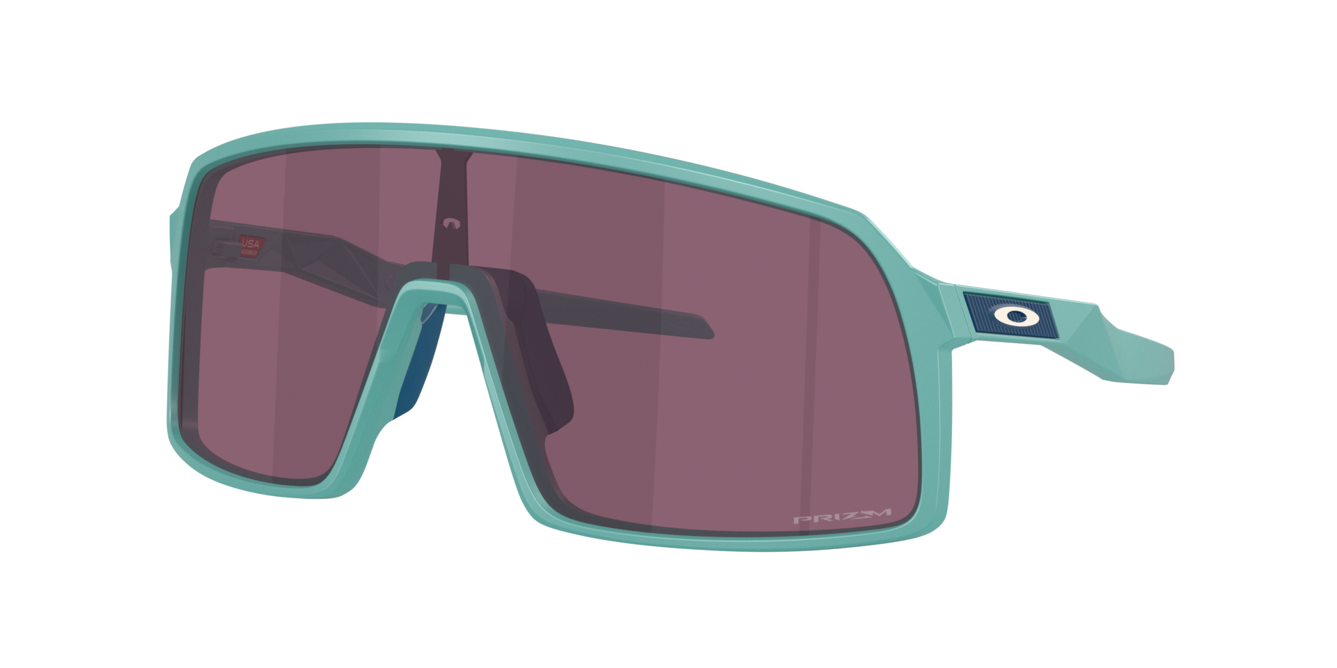 Oakley Man Sunglass OO9406A Sutro (Low Bridge Fit) Pacific Trail Collection - Frame color: Matte Pacific, Lens color: Prizm Road Black