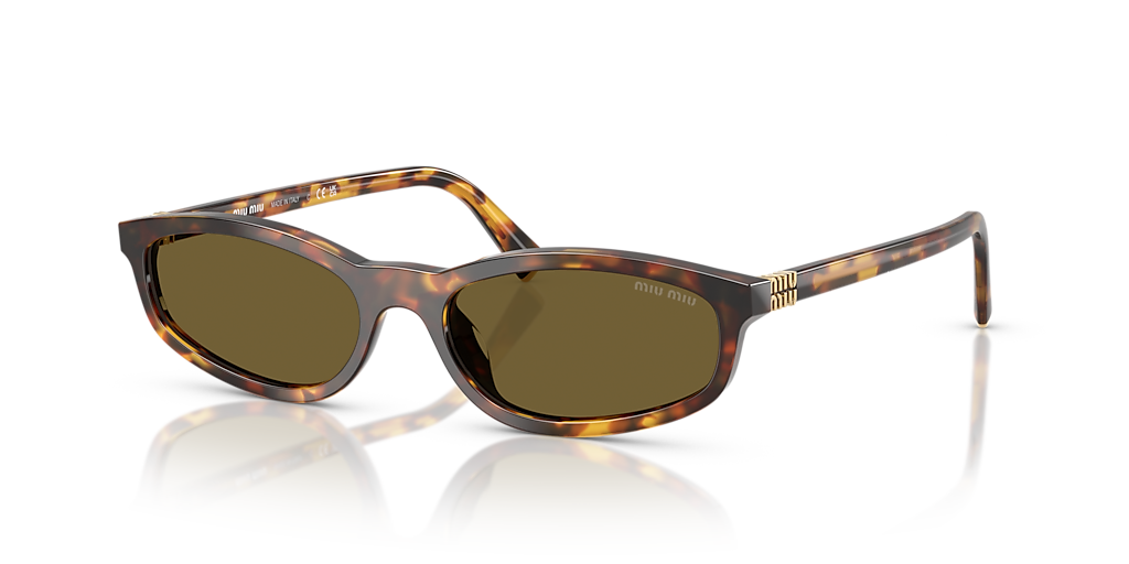 Miu Miu MU A06S S (54 - 17) with Brown lenses and Tortoise