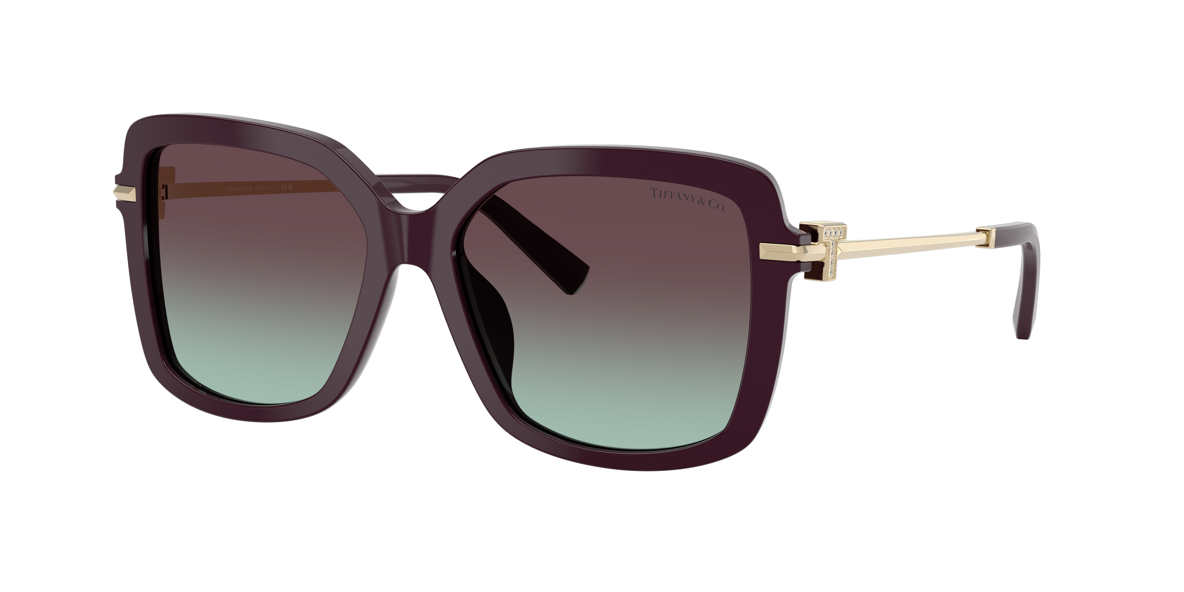 Tiffany & Co. Woman Sunglass TF4252B -  Frame color: Deep Kunzite, Lens color: Azure/Violet