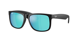 Ray-Ban Original Wayfarer Classic L (52 - 22) with Blue lenses and