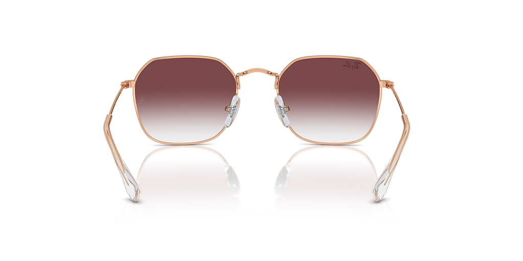 Ray-Ban RB9594S Kids XL (49 - 19) with Violet lenses and Pink