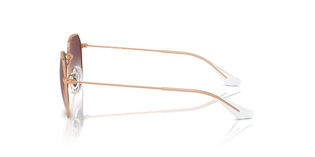 Ray-Ban RB9594S Kids XL (49 - 19) with Violet lenses and Pink