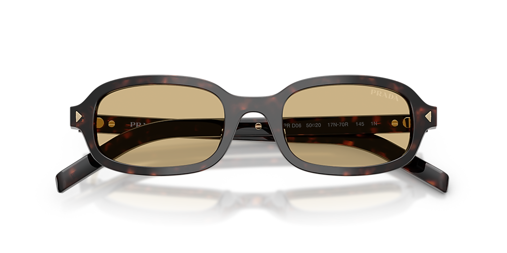 Prada PR D06S XS (50 - 20) with Brown lenses and Tortoise frame