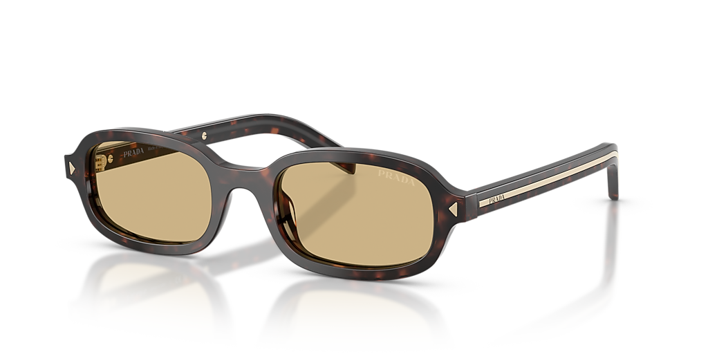 Prada PR D06S XS (50 - 20) with Brown lenses and Tortoise frame