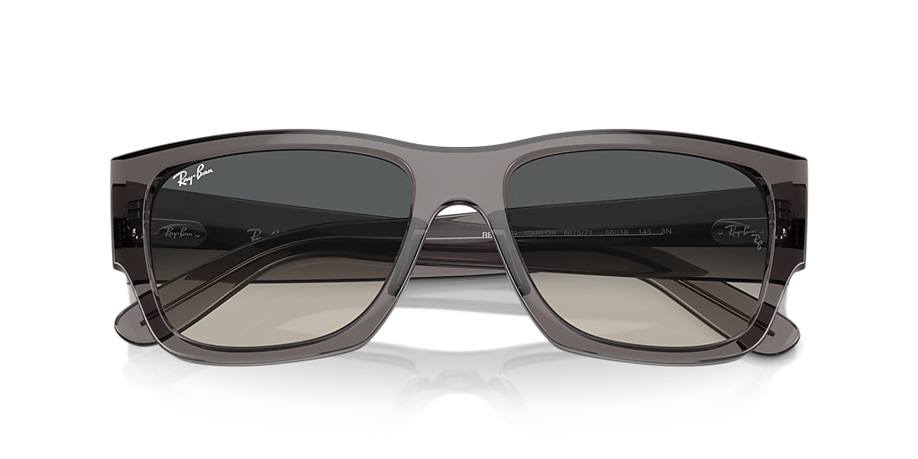 mi*♬︎*.　1207 Ray-Ban RB0947S Carlos M (56 - 18) with Grey lenses and Grey