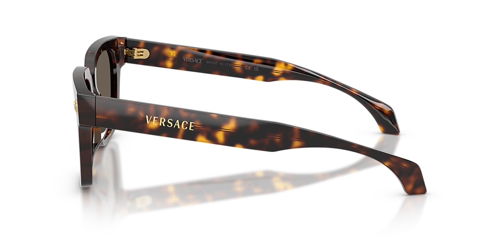 Versace VE4510U L (52 - 19) with Brown lenses and Tortoise  display picture 1