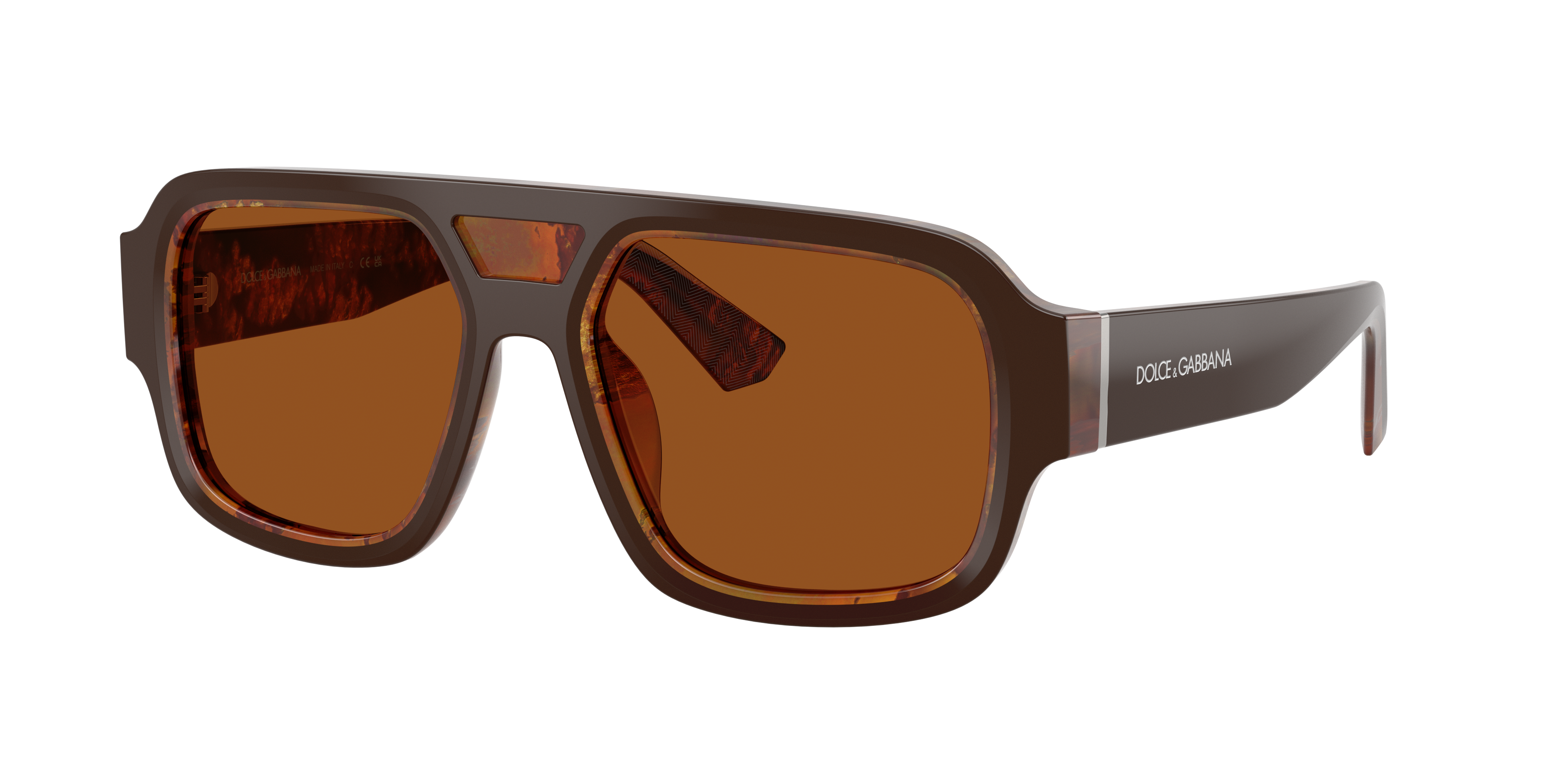 Dolce&Gabbana DG4516 L (55 - 18) with Brown lenses and Brown frame