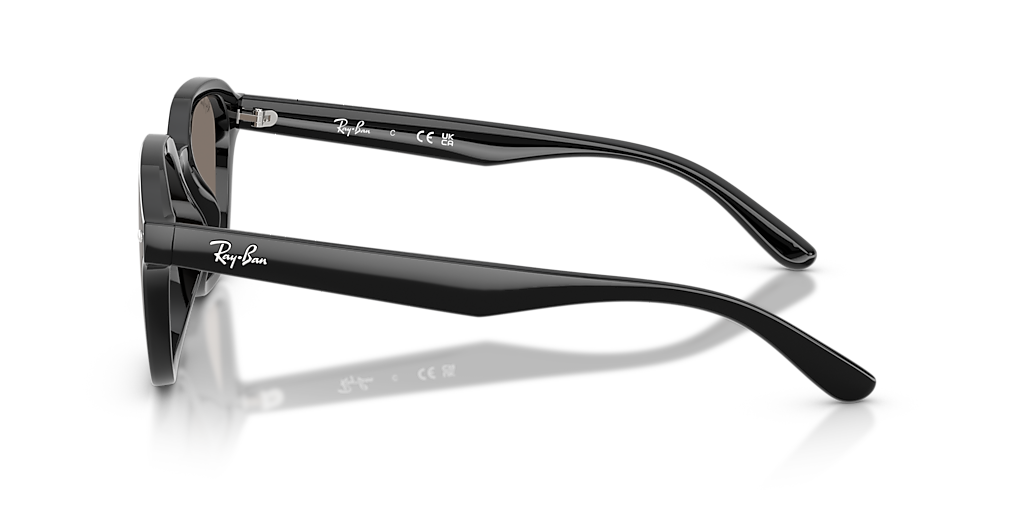 Ray-Ban RB4458D XL (65 - 18) with Silver lenses and Black frame