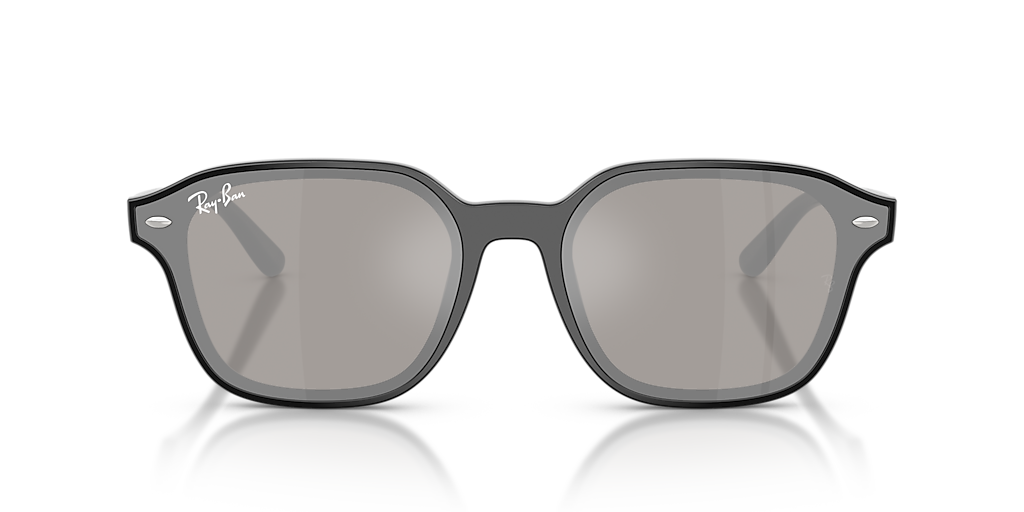 Ray-Ban RB4458D XL (65 - 18) with Silver lenses and Black frame
