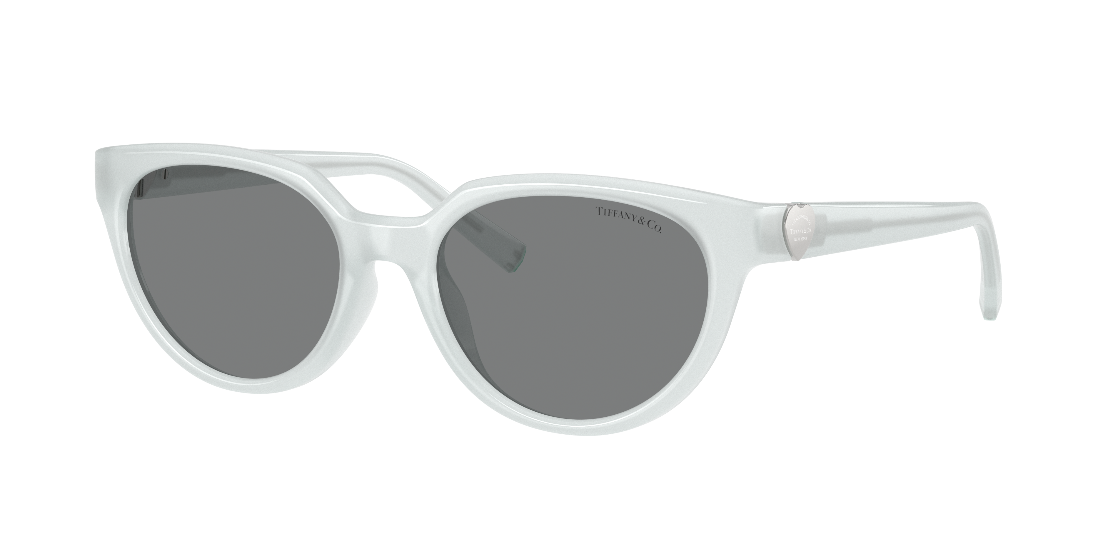 Tiffany & Co. Woman Sunglass TF4256D -  Frame color: Opal Diamond, Lens color: Dark Grey