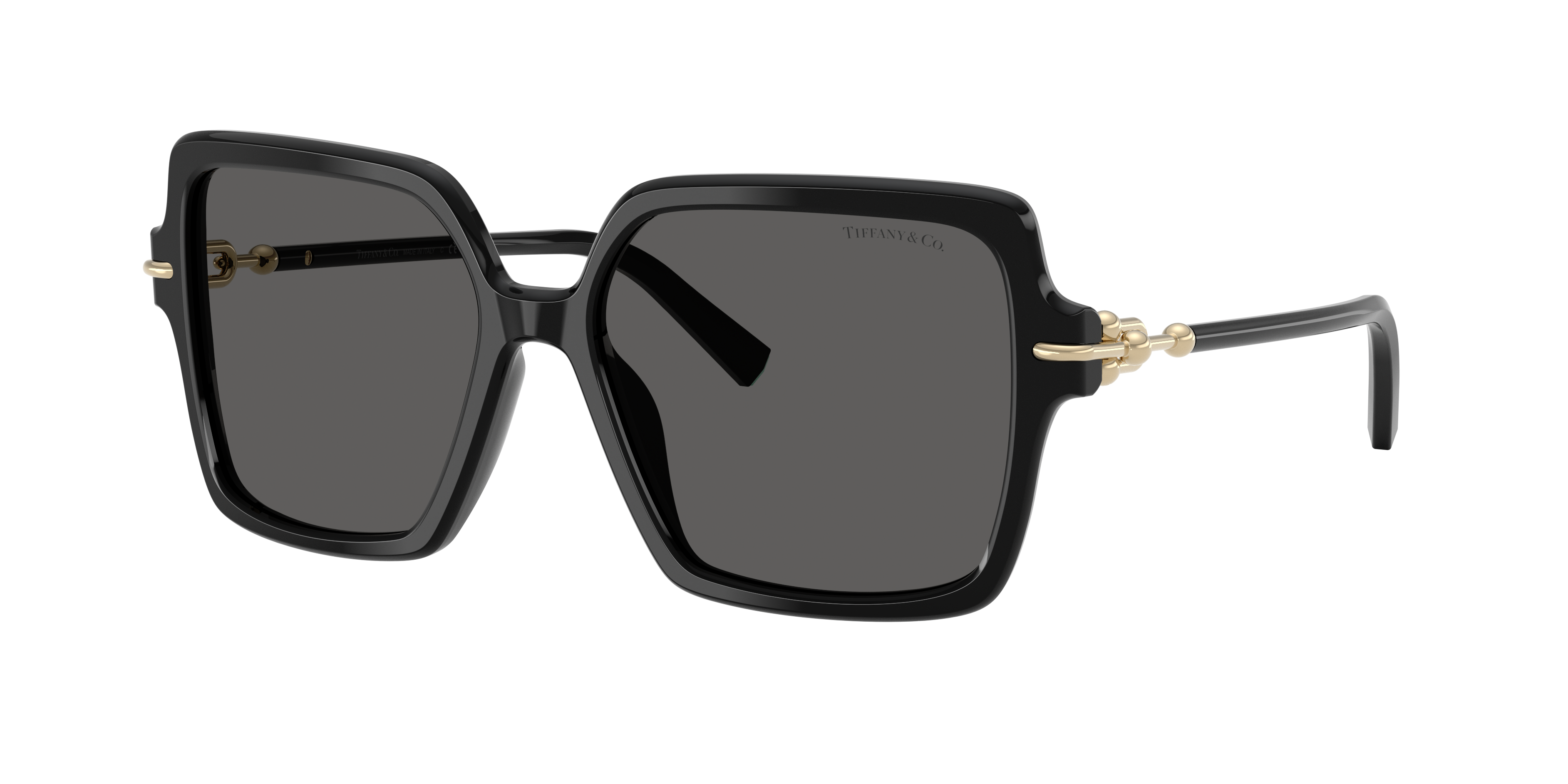 Tiffany & Co. Woman Sunglass TF4260U -  Frame color: Black, Lens color: Dark Grey