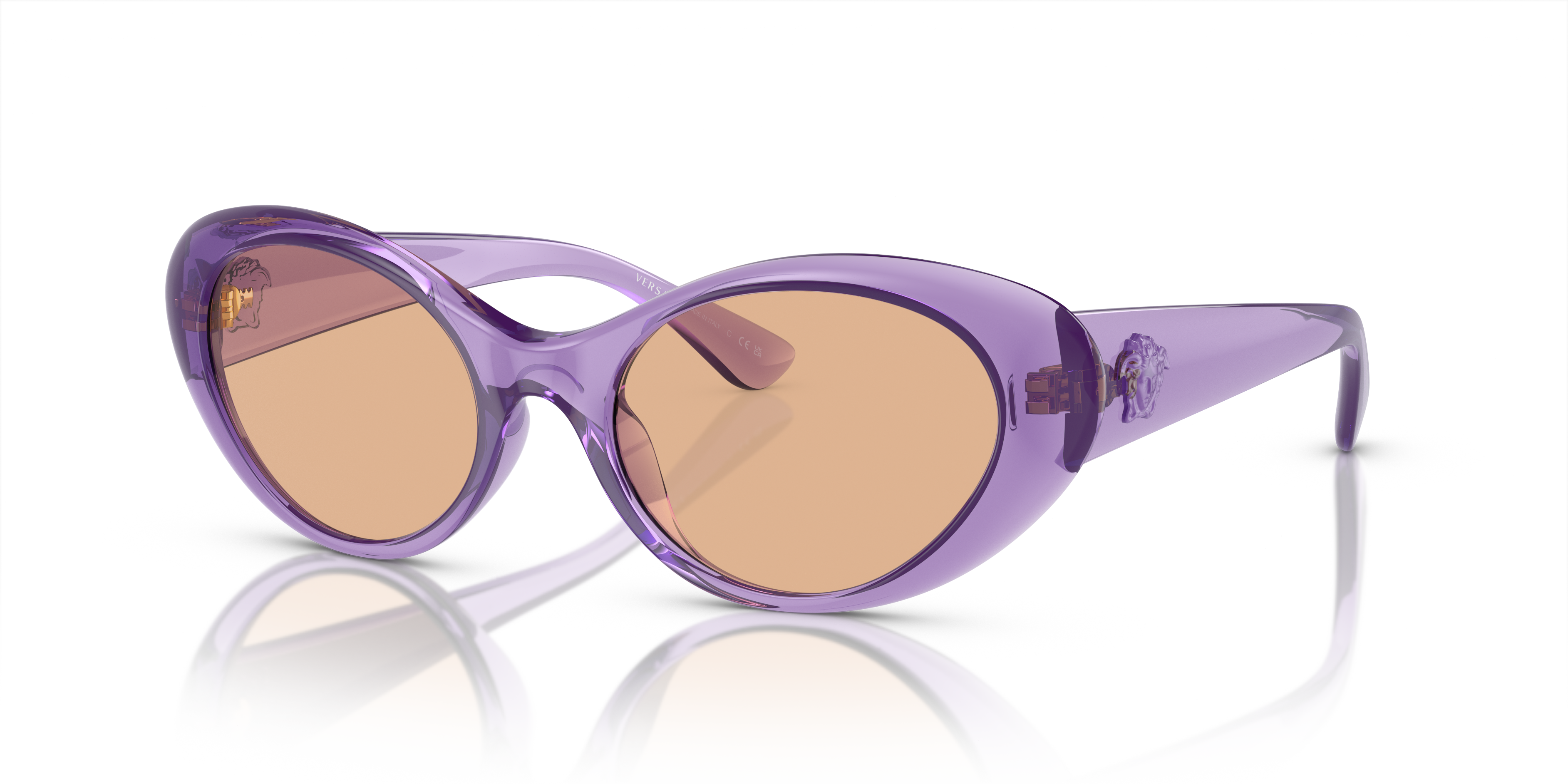 Versace VE4455U S (53 - 19) with Brown lenses and Violet