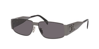Celine CL40193I S (53 - 21) with Grey lenses and Black frame