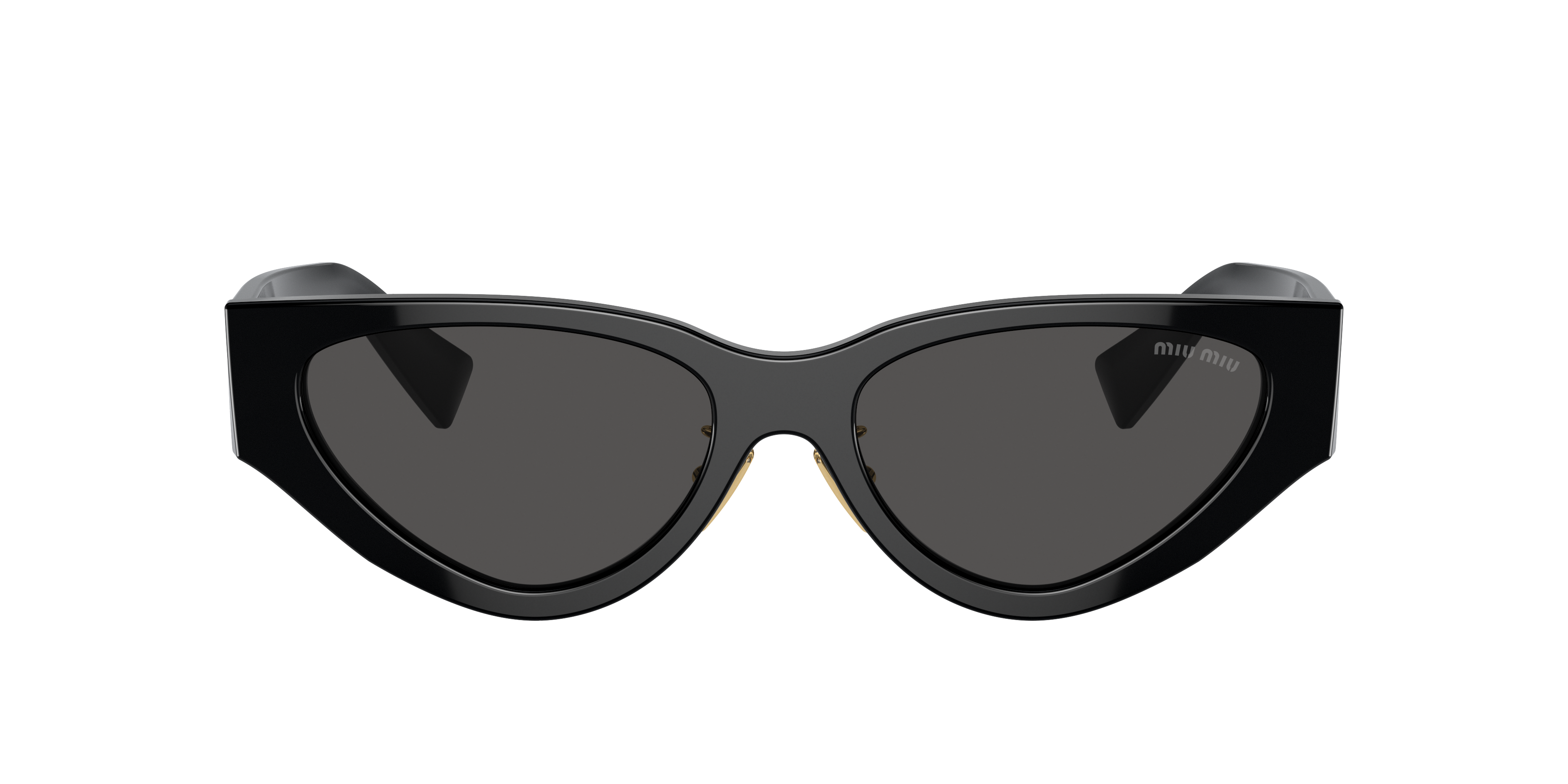 Miu Miu MU 03ZS L (54 - 17) with Grey lenses and Black frame